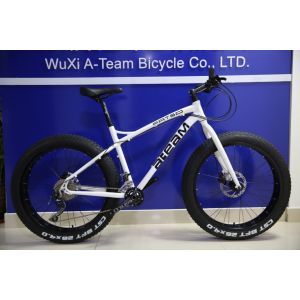 8 Speed 26 Inch Fat Tire Bike Steel Chromoly Black