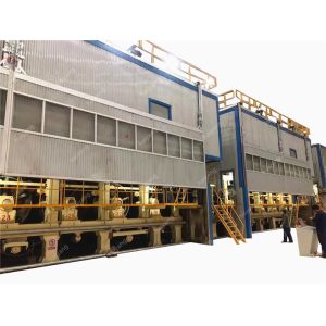 China Mixed Pulp 80m/Min 2100m Fluting Paper Machine wholesale
