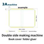 CQT**800BS Automatic Book Cover Folding and Gluing Machine for Box Folder Gluing