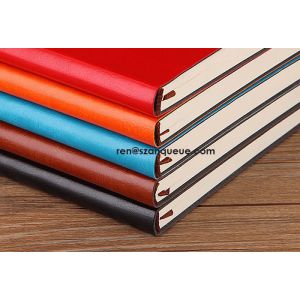 A5 High quality PU leather notebook wholesale paper notebook