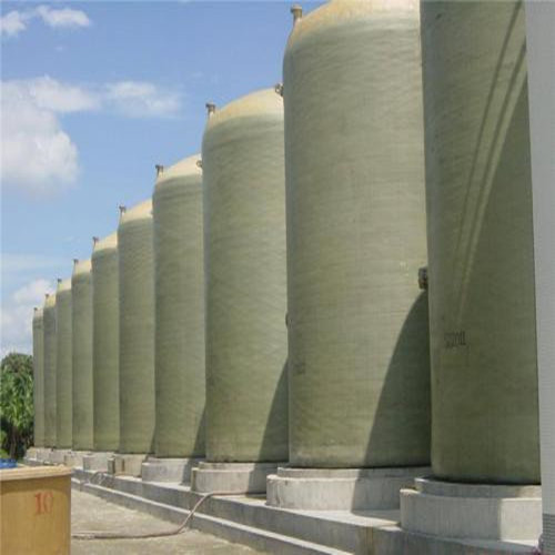 2500mm Water Reservoir FRP Storage Tank Green High Strength Vertical