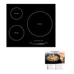 Builtin Sensor 5200W Three Burner Induction Cooktop