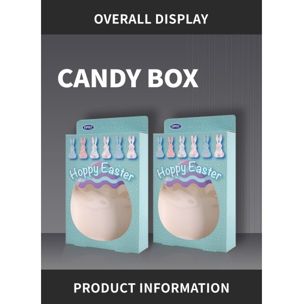 Cardboard Chocolate Boxe Candy Paper Box Packaging With Window Detachable