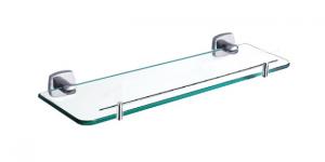 China ODM Bathroom Accessories OEM Glass Shelf Holder Wall Mounted wholesale