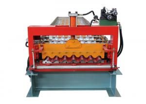 China Fully Automatic Corrugated Sheet Making Machine , 13 Rows Corrugated Metal Roofing Machine wholesale
