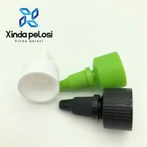 China Squeeze Bottle End Caps Lids Twist-On Top Nozzle Sauce Bottle Cap Squirt Bottle Cap wholesale