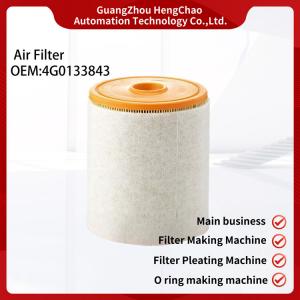 China Car Interior Air Filter Making Machine Car Interior Filter OEM 4G0133843 wholesale