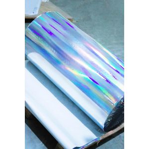 Printable Self Adhesive Transparent Holographic Film Paper SGS Certified Oil