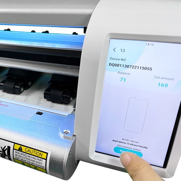 Anti Fingerprint Matte Soft Hydrogel Film Screen Protector For Cutting Machine