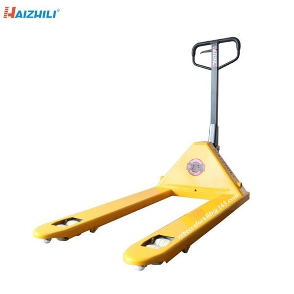 Casting Pump Hydraulic Cylinder Heavy Duty Hand Pallet Truck With 3000KG Loading Capacity
