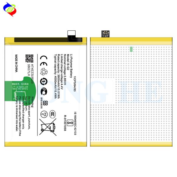 VIVO V15 Battery 4000mAh B-G2 1819 Mobile Phone Battery for Rechargeable Batteries