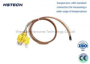China High Quality K Type Thermocouple with Connector TD Plugs SR Type Ceramic Plastic on sale