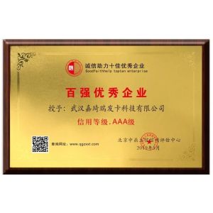 Wuhan Jia Qirui Card Technology Co., Limited Certifications