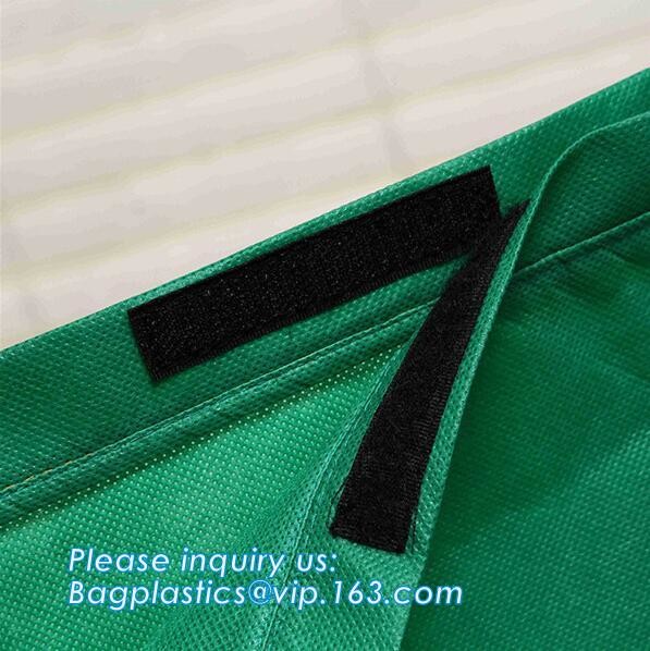 wholesale fashion 38*42*10cm 80gsm 100% pp non woven bag with handle, gusset and bottom, Promotional Cheap Customized Fo