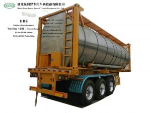 China Heating Insulated 30FT Tank Container Stanless Steel For Liquid Phosphoric Acid WhatsApp+8615271357675 wholesale