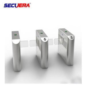 Professional Face Recognition Security System Flap Turnstile Barrier Gate made