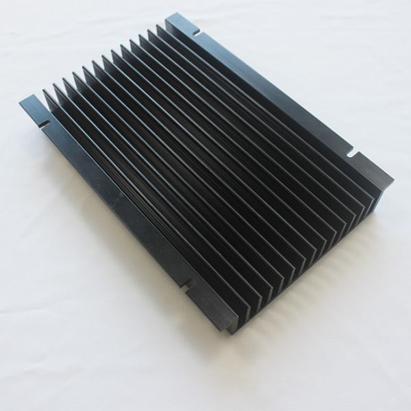 Black Anodized Aluminum Heat Sink