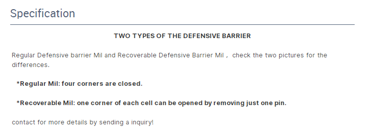 Explosion-proof cage High Strength Border Protective Defense barrier Defensive Wall sand filled welded wire mesh Gabion