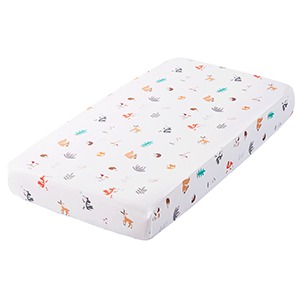 3 Piece Soft Crib Bedding Set Baby Crib Sets With Cartoon Style