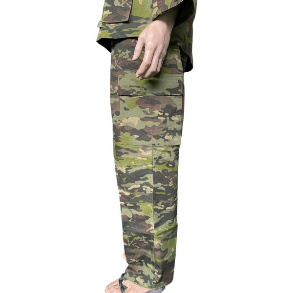 Custom BDU Long Sleeve Tactical Combat Suit Camo Jacket Pants 65% Polyester 35% Cotton