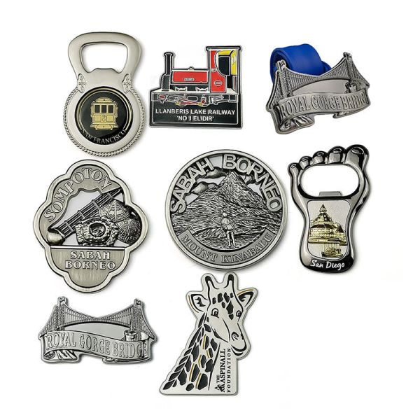 Souvenirs Metal Refrigerator Sticker Magnet Bottle Opener