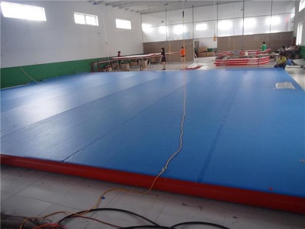 Quality Professional Air Track Mat Parkour Air Mat For Practice 15*2*0.2M for sale