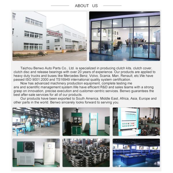 OKA Sachs Type Clutch Kit 3482000552 Clutch Pressure Plate For European Truck Truck Big Hole