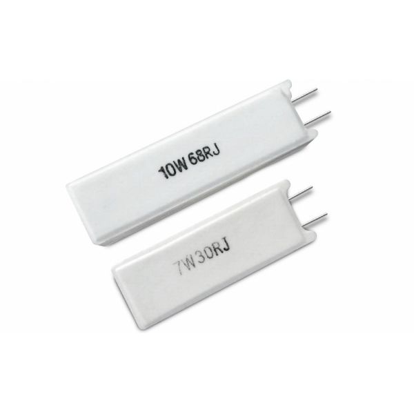 SQM Vertical 0.33 ohms 5W Cement Resistor Shock Resistant Ceramic Resistor for Power Adapters and Audio Equipment