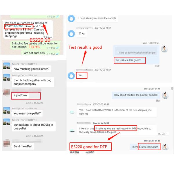 White DTF TPU Powder Polyurethane Hot Melt Adhesive Powder