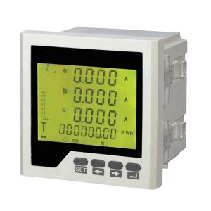 China Multimeters power energy multiple electriclty meter with LCD wholesale
