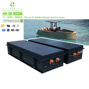 CTS Lithium Battery Pack 320V 90Ah 28.8KWh For Electric Boat Electric Boat