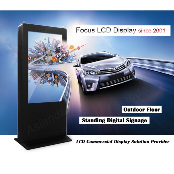 65inch School Stand Alone High Brightness Outdoor LCD Digital Signage Displays