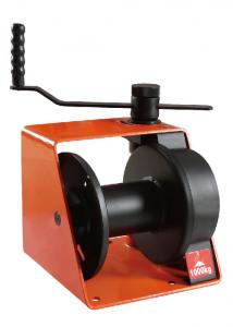 China HWV Type Hand Winch , Heavy Duty Electric Winches With Self - Lock Device wholesale