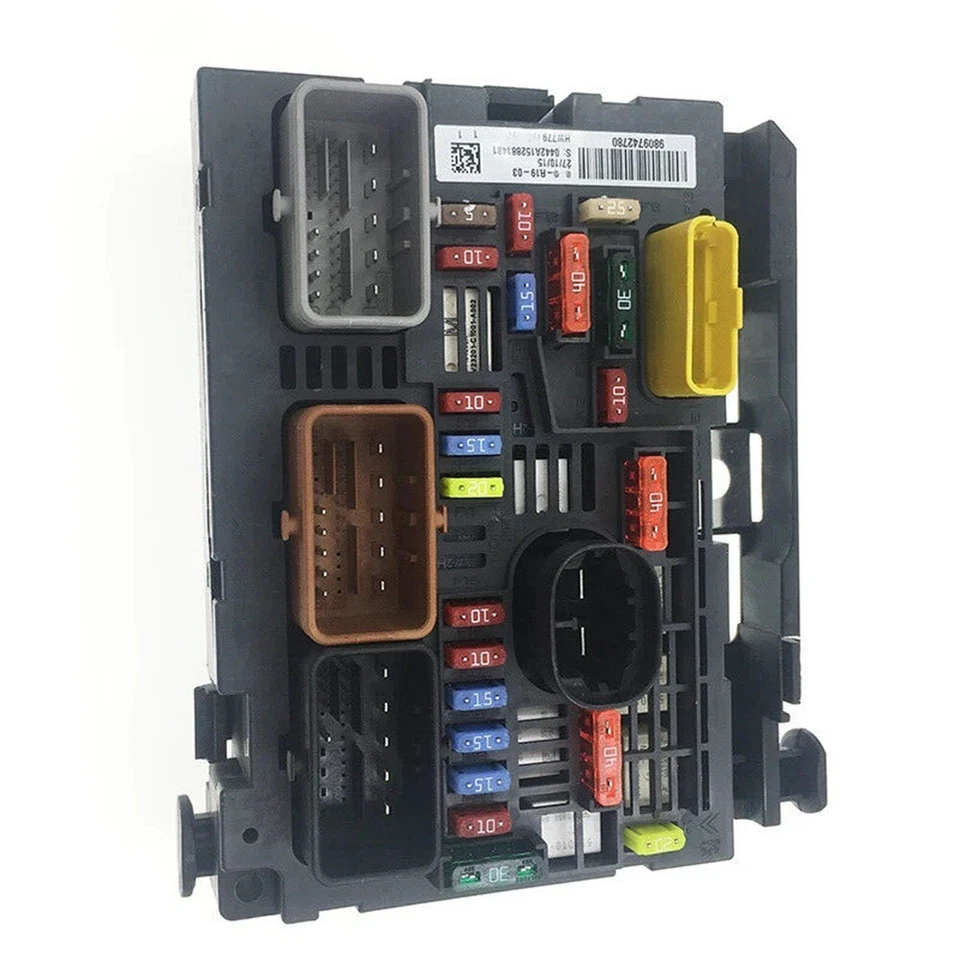 9807028780 Fuse Box Automotive Fuse Housing for Car Electrical System Durable Fuse Holder Replacement Fits for Citroen Peugeot