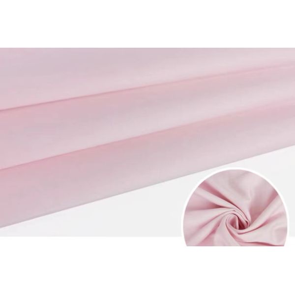 Healthy Cotton Plain Fabric Blouses 40sX40s 138GSM Casual Wear Infant Spring Fashion