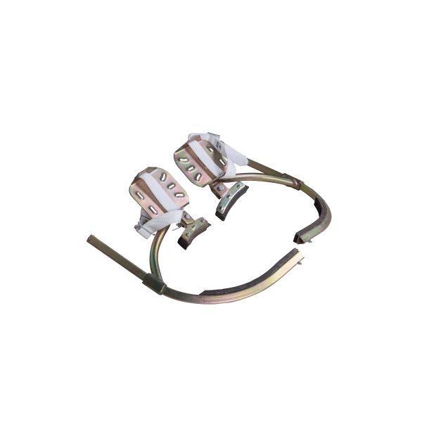 Safety Triangle Steel Concrete Pole Climber , Tube Pole Climbing Shoes