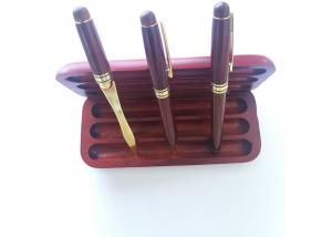 China Rosewood box with 1 ball pen 1 fountain pen 1 letter opener for gift or promotional. on sale