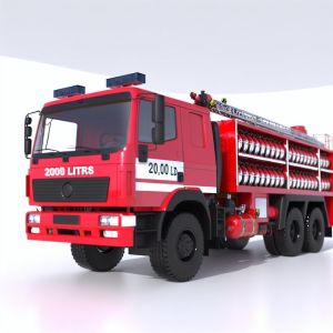 China 20,000 Liters Water Fire Truck on sale