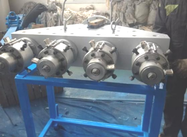 Electrical Pvc Conduit Pipe Extrusion Line Four Strand 20-25mm