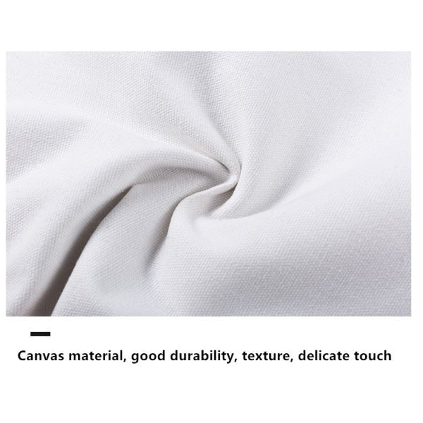 Environmental friendly go out shopping bag simple large capacity canvas tote bag