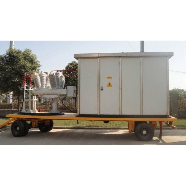 ABB Insulation Oil Dehydration Machine For Transformer Substation , Weather Proof Cover And Trailer