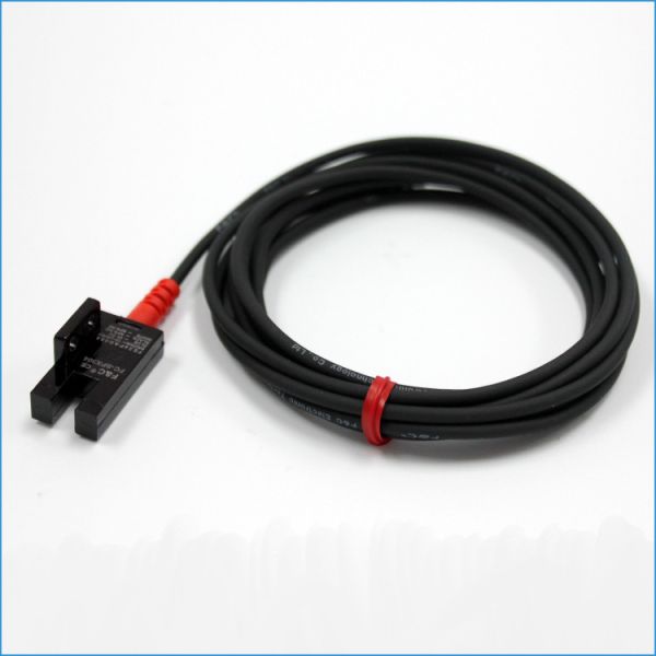 5V- 24Vdc Slotted Optical Sensor 5mm Sensing NPN NO.NC R-shaped Photomicro