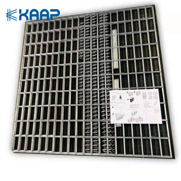 Quality 75x75mm Stainless Steel Welded Mesh Gabion Baskets for sale
