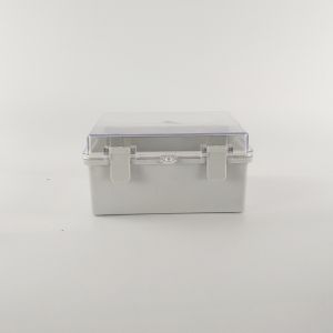 China 220x170x110mm Dustproof Hinged Plastic Electrical Enclosures wholesale