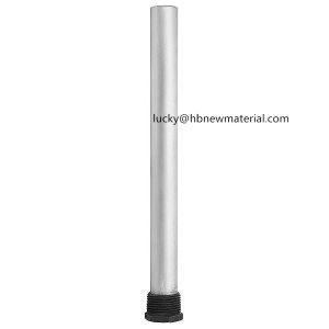 China Galvanized Steel Caps Water Heater Anode Rod NPE-ASMT Chemical wholesale