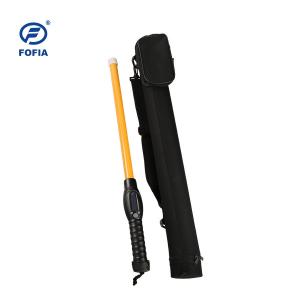 China Low Frequency 134.Khz RFID Stick Reader Cow Ear Tag 79cm Long Antenna 4AA Battery wholesale