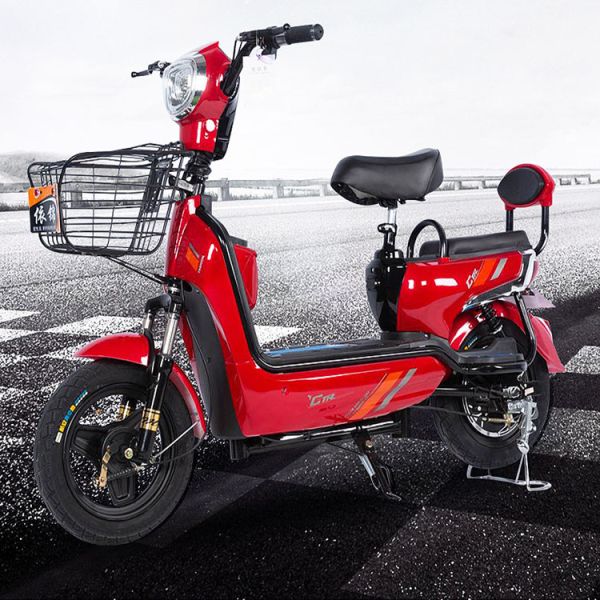 Led Display Lead Acid Battery 2 Wheel Fat Tire Electric Motorcycle Scooter For Adults