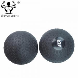 China Textured Surface Slam Ball Exercise Equipment , Easy Grip Medicine Ball Slams For Abs wholesale
