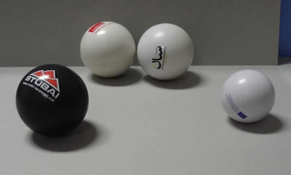 Pu Foam Stress Ball Toy balls promotional logo printed PU Foam Soft Slow Rising Squishy Toys gift items branding items