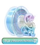 Customizable PLA+ Rainbow Silk Filament Macaron Color 3D Printer Diameter 1.75mm